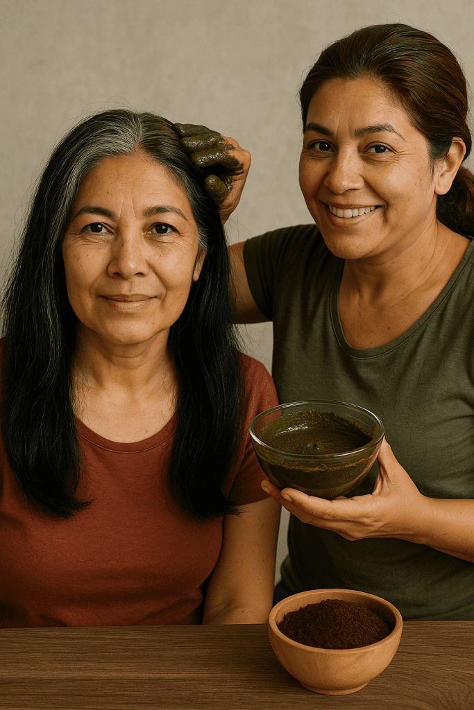 Trucos caseros para cubrir canas en cabello negro sin tintes
