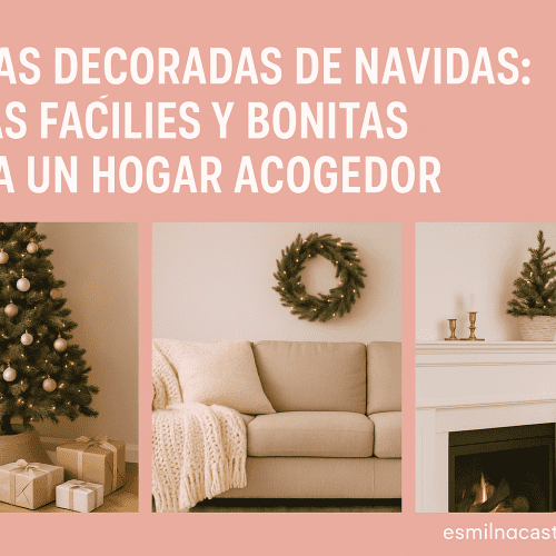 Casas Decoradas de Navidad Sencillas