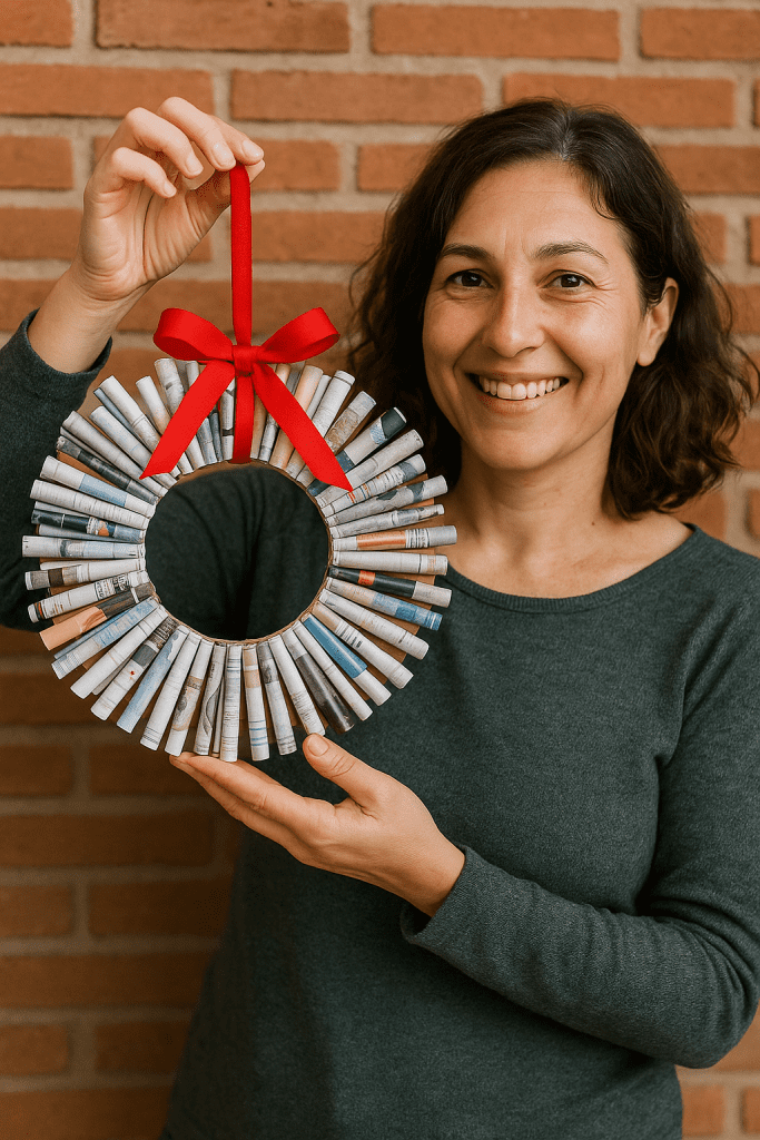 Manualidades Navideñas Con Reciclaje
