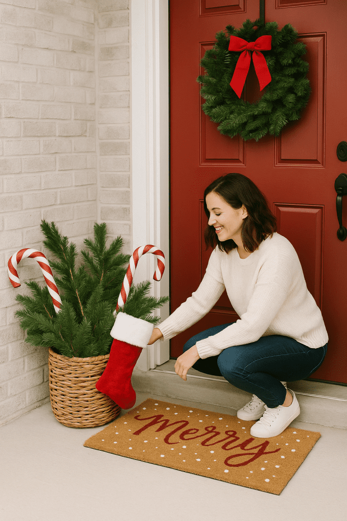 Cómo Decorar La Entrada De La Casa Para Navidad