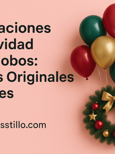 Decoraciones De Navidad Con Globos: 7 Ideas Originales y Fáciles