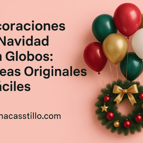 Decoraciones De Navidad Con Globos