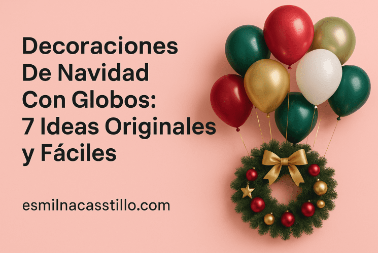 Decoraciones De Navidad Con Globos