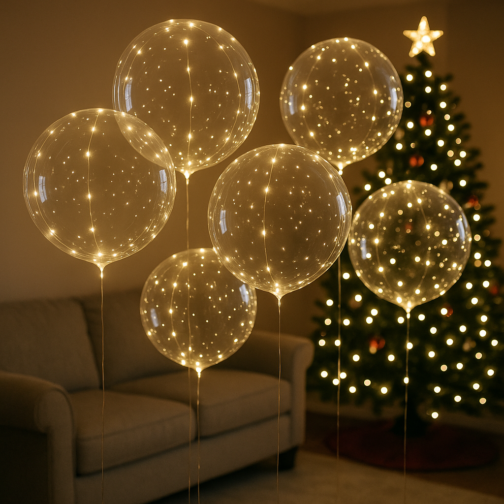 Decoraciones De Navidad Con Globos