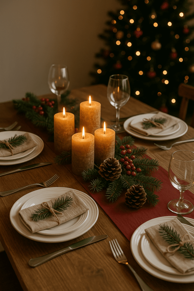 Cómo Decorar una Mesa para Navidad
