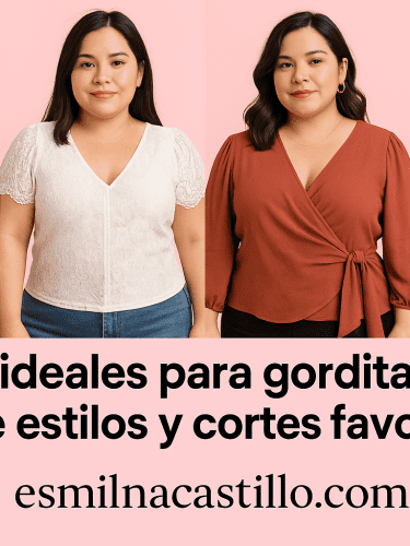 5 Blusas ideales para gorditas bajitas: guía de estilos y cortes favorecedores