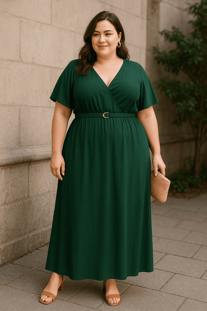 Vestidos que disimulan la barriga y los brazos sin esfuerzo