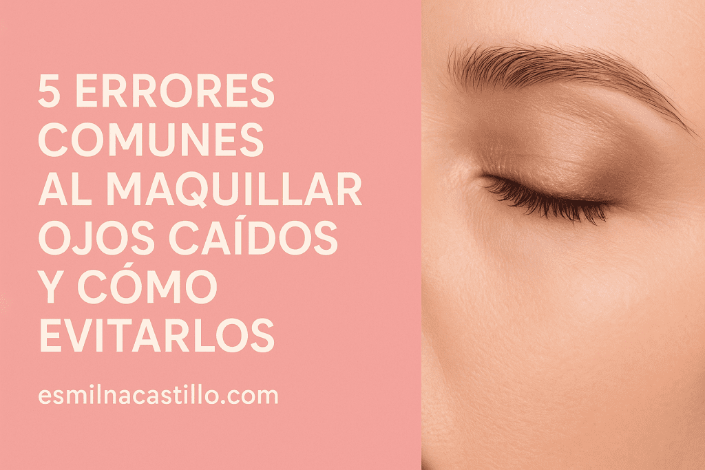 5 Errores Comunes Al Maquillar Ojos Caídos Y Cómo Evitarlos