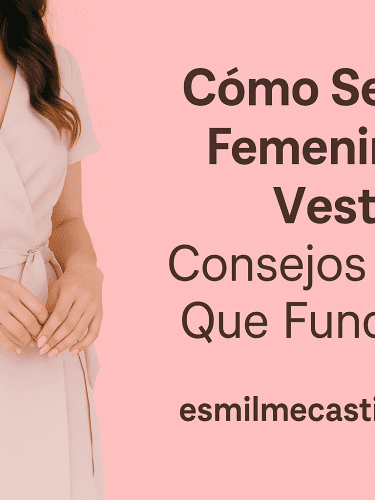 Cómo Ser Más Femenina Al Vestir: 5 Consejos Reales Que Funcionan