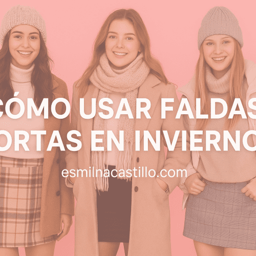 Como Usar Faldas Cortas En Invierno