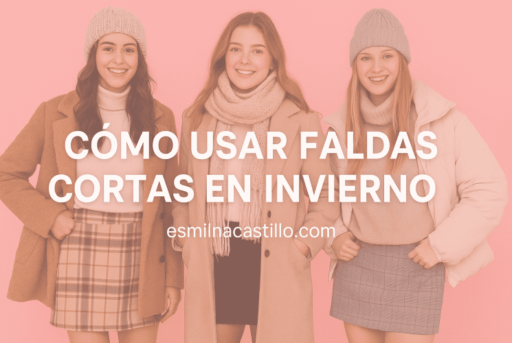 Como Usar Faldas Cortas En Invierno