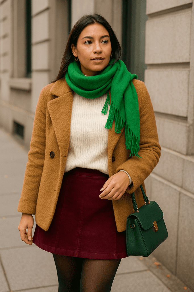 Como Usar Faldas Cortas En Invierno