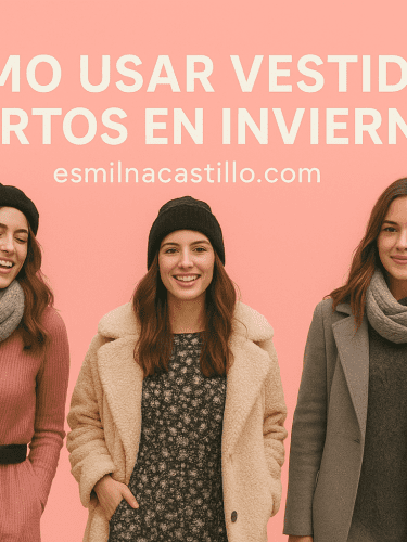 Cómo Usar Vestidos Cortos en Invierno y Verte Elegante Sin Pasar Frío