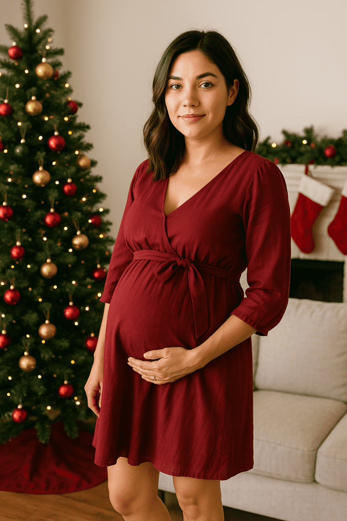 Cómo Vestirse Para Navidad Embarazada