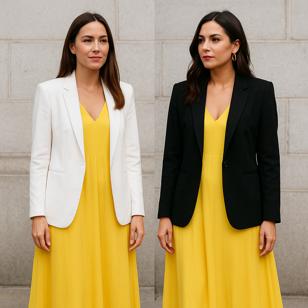 Cómo Combinar un Vestido Amarillo Largo