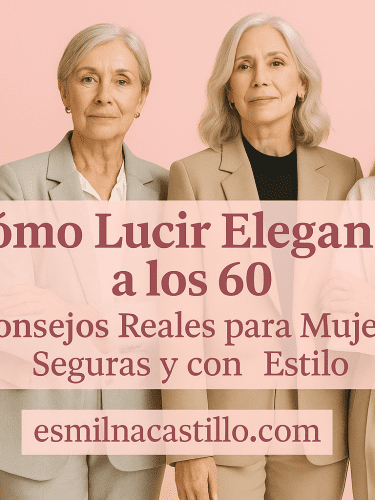 Cómo Lucir Elegante a los 60: Consejos Reales para Mujeres Seguras y con Estilo