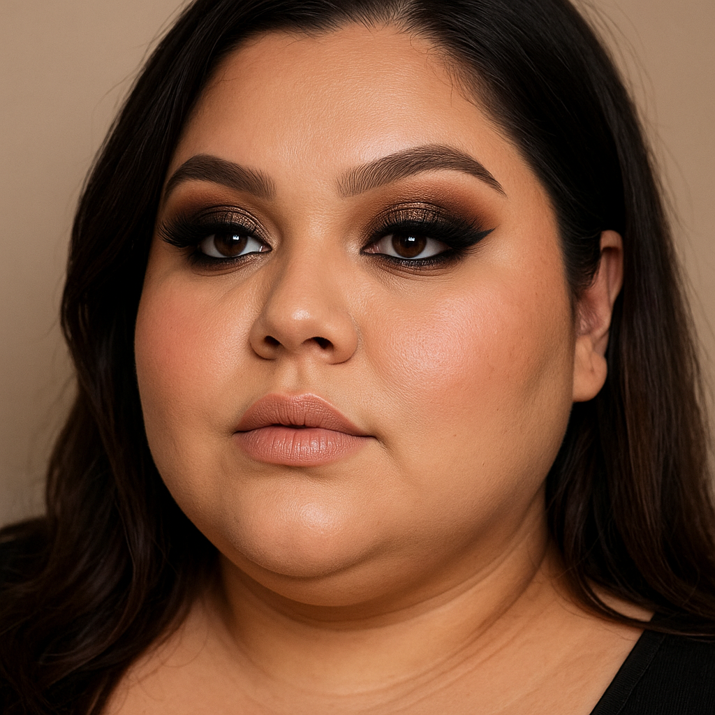 Maquillaje Para Cara Redonda y Cachetona