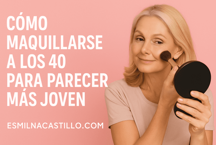 Cómo Maquillarse a los 40 para Parecer Más Joven