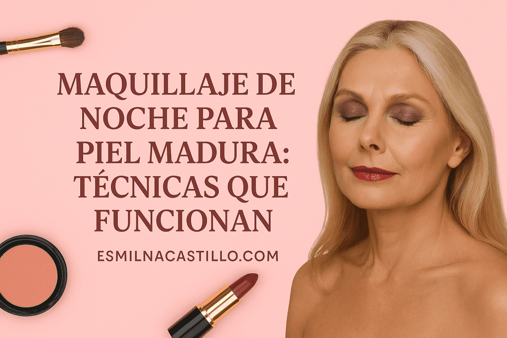Maquillaje De Noche Para Piel Madura