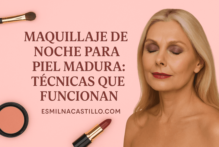 Maquillaje De Noche Para Piel Madura