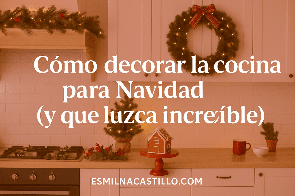 Cómo decorar la cocina para Navidad