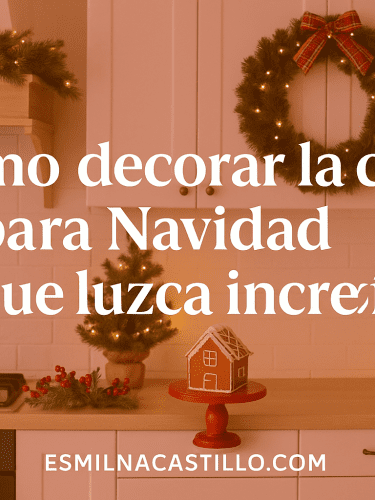 Cómo decorar la cocina para Navidad (y que luzca increíble)