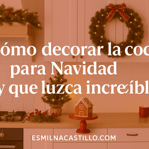Cómo decorar la cocina para Navidad