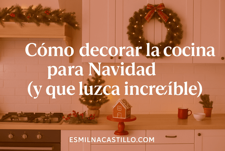 Cómo decorar la cocina para Navidad