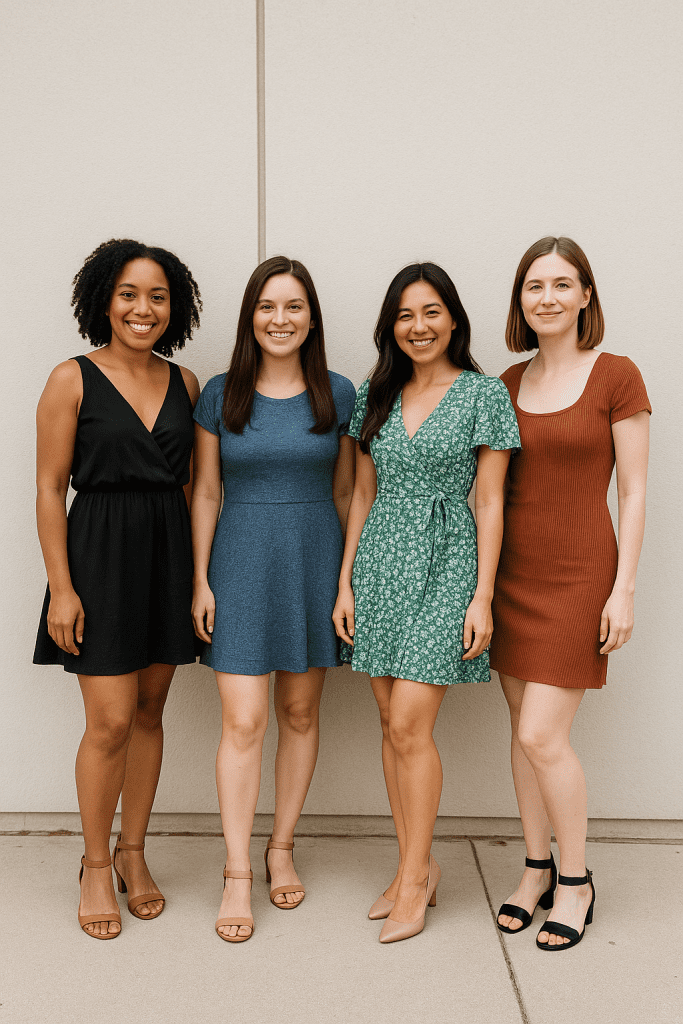Vestidos Que Estilizan Para Bajitas