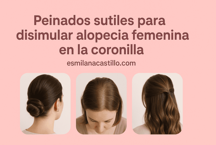 Peinados Sutiles Para Disimular Alopecia Femenina En La Coronilla
