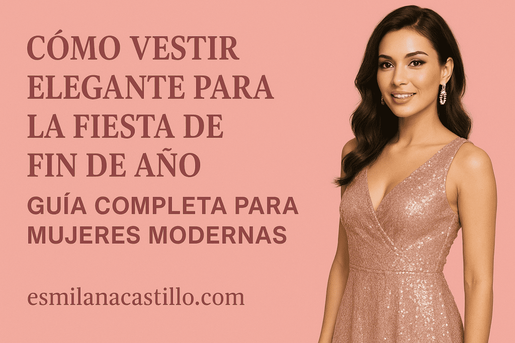Cómo Vestir Elegante para la Fiesta de Fin de Año