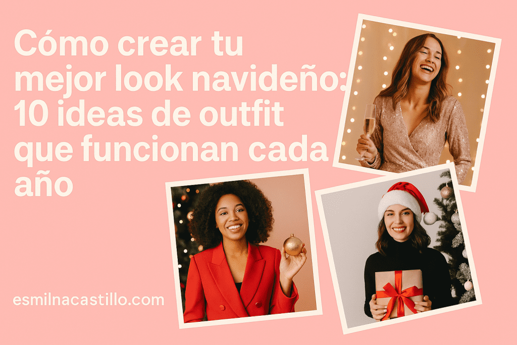 Cómo crear tu mejor look navideño