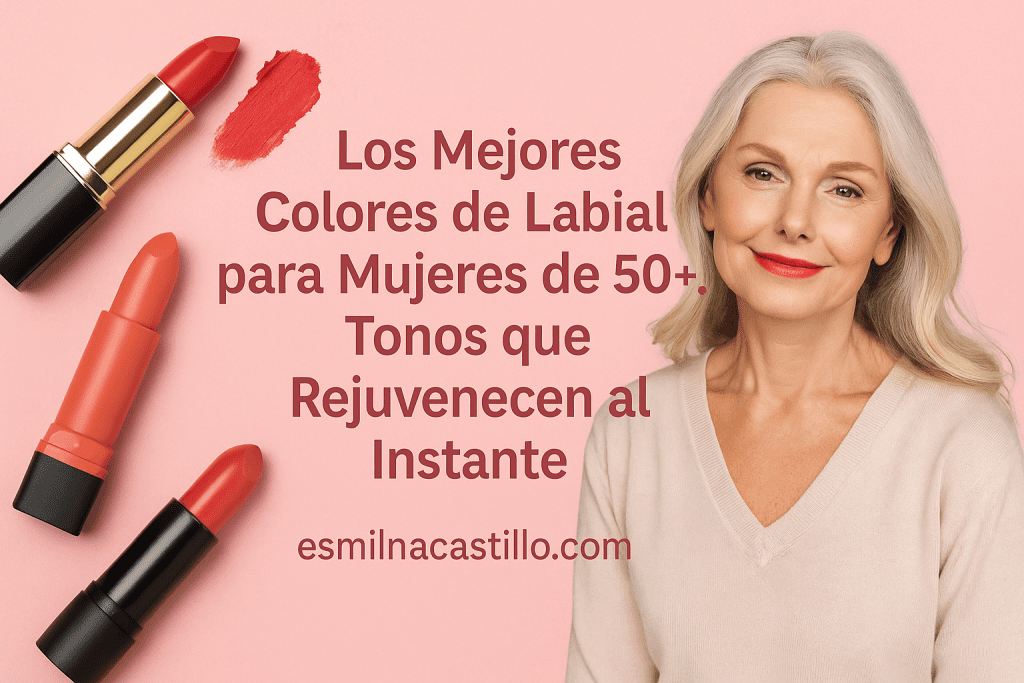 Los Mejores Colores de Labial para Mujeres de 50+