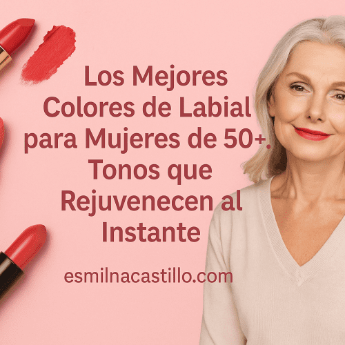 Los Mejores Colores de Labial para Mujeres de 50+