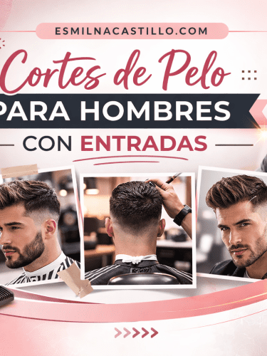 5 Mejores Cortes de pelo para hombres con entradas que rejuvenecen