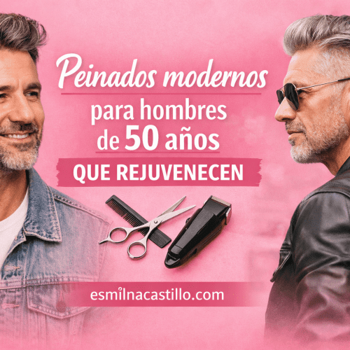 Peinados modernos para hombres de 50 años que rejuvenecen