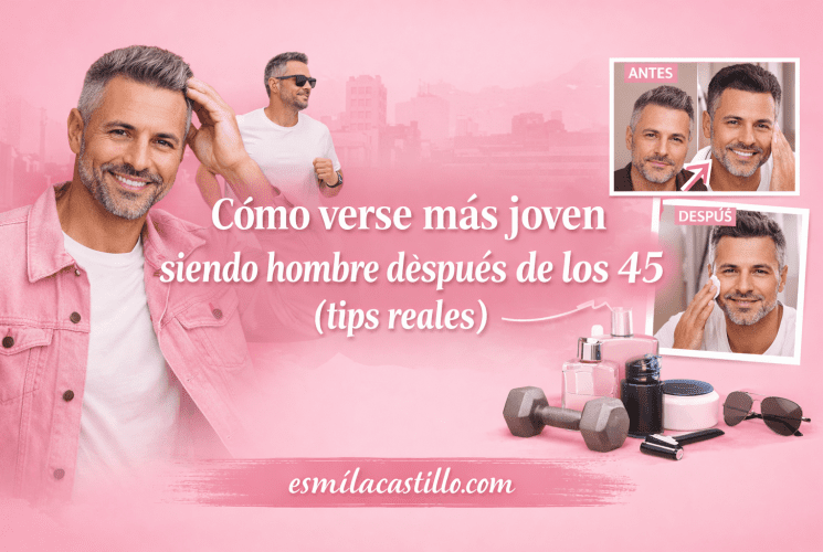Cómo verse más joven siendo hombre después de los 45