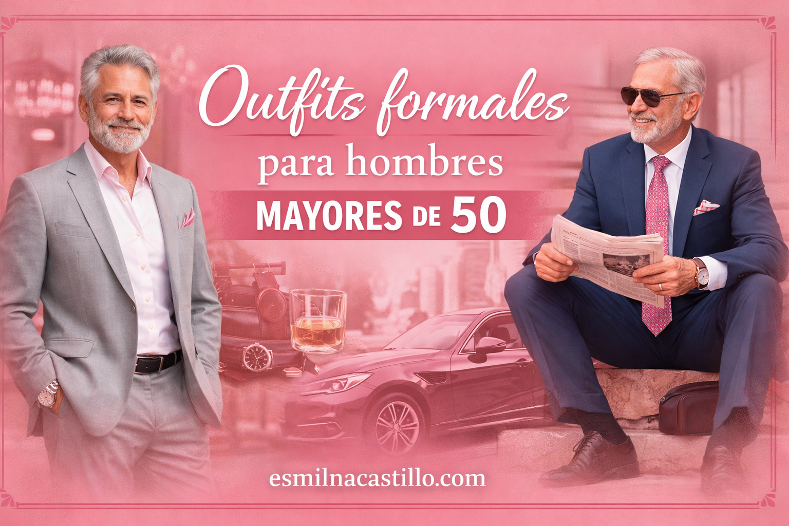 Outfits formales para hombres mayores de 50 - Esmilna Castillo