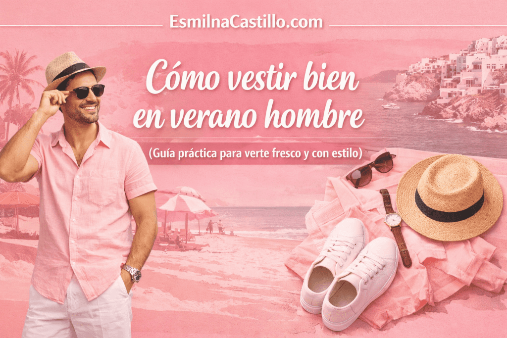 Cómo vestir bien en verano hombre
