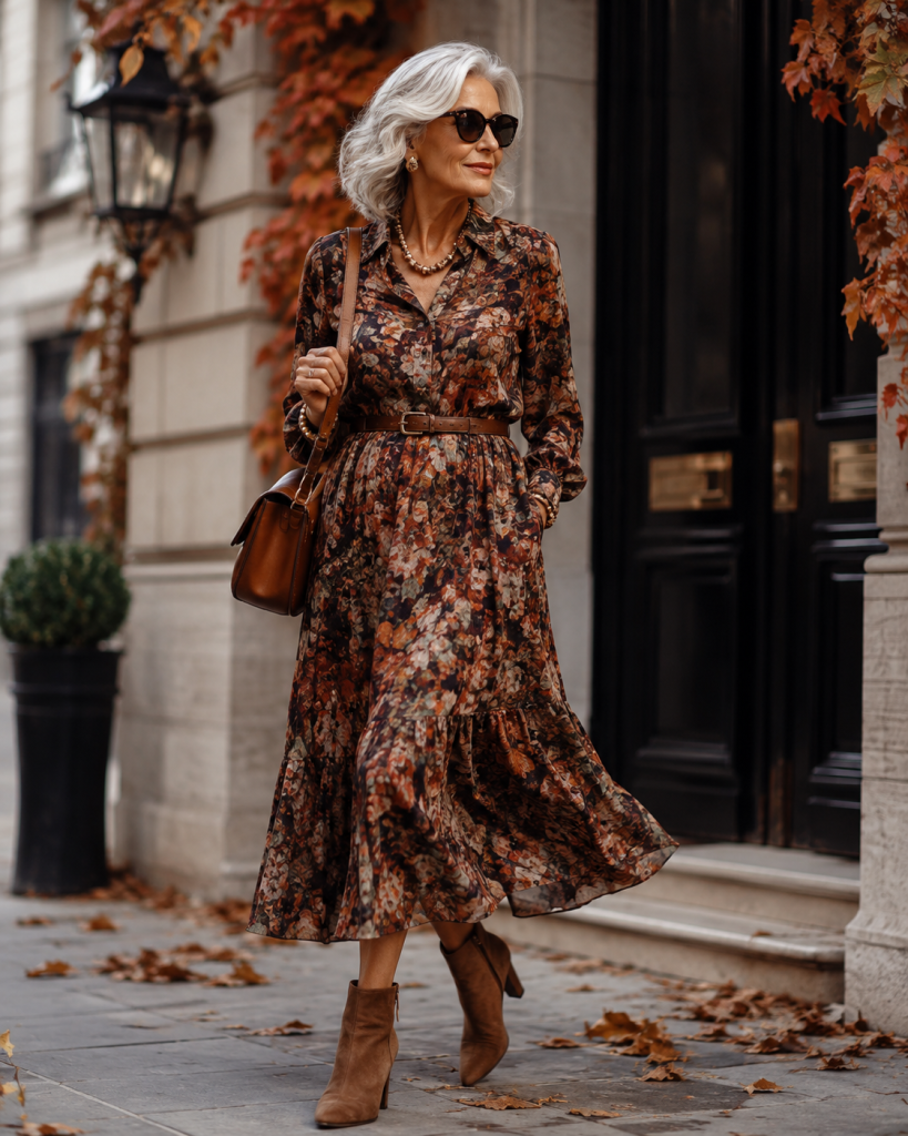Moda otoño para mujeres 60+